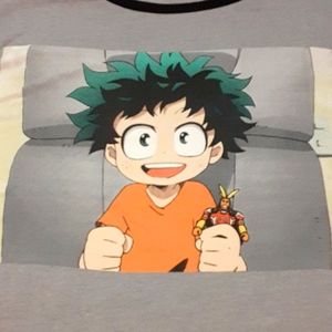 Size Large My Hero Academia tshirt